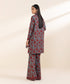 Women's Unstitched Light Khaddar Multi Printed 2 Piece Suit